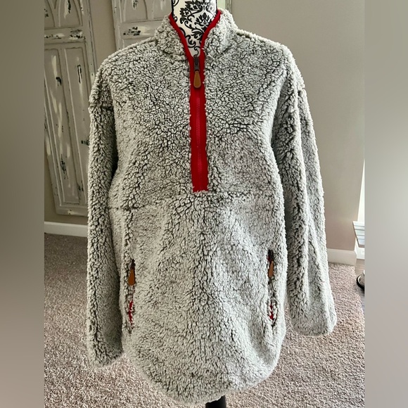 Simply Southern 1/4 zip Reversible Pull Over - Picture 1 of 9